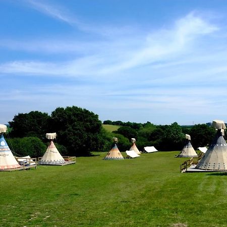 Big Sky Tipi Holidays Wartling Ngoại thất bức ảnh