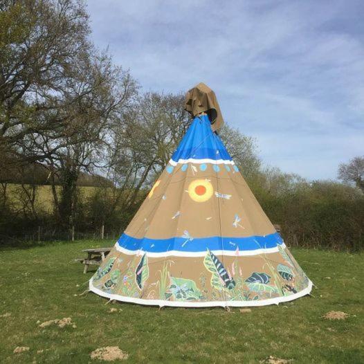 Big Sky Tipi Holidays Wartling Ngoại thất bức ảnh