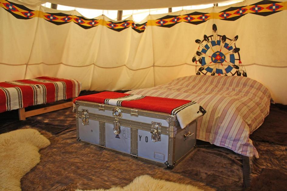 Big Sky Tipi Holidays Wartling Ngoại thất bức ảnh