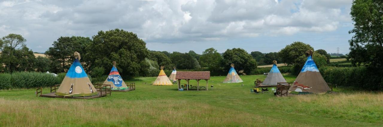 Big Sky Tipi Holidays Wartling Ngoại thất bức ảnh