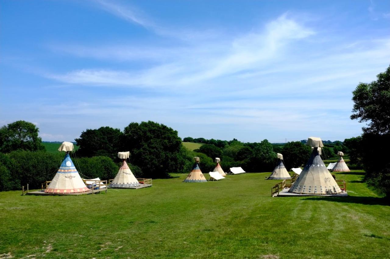 Big Sky Tipi Holidays Wartling Ngoại thất bức ảnh