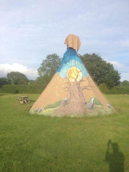 Big Sky Tipi Holidays Wartling Ngoại thất bức ảnh